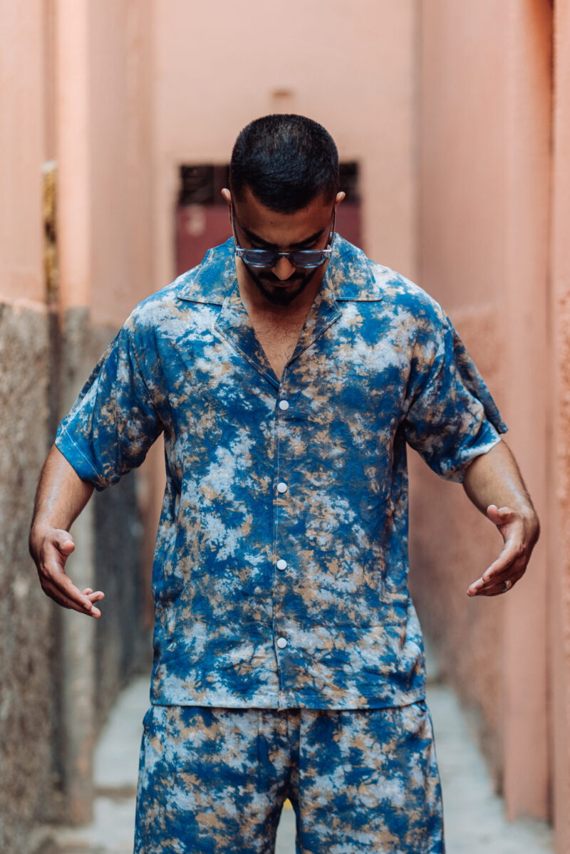 Manfinity CasualCool Oversized Set – Relaxed Shirt & Shorts for Men - Image 4